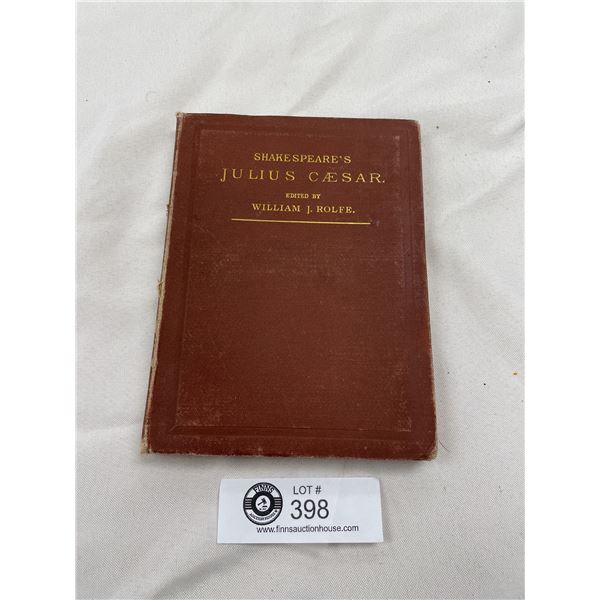 Shakespeares Tragedy of Julius Caesar, Harper and Brothers Publishers, 1879