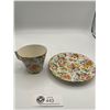 Image 1 : 1930s Lord Nelson Chintz Coffee Cup and Saucer Great Condition