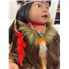 Image 8 : In Original Box, Heirloom Dolls Native "Sitting Bull" 2ft Tall