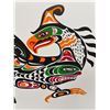 Image 4 : 25x19" Print by Larry Campbell Native Heiltsuk Artist with Write up. Very Nice.