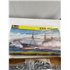 Image 2 : Large Revell C.S.S. Alabama Ships Model In Box. Large Model Box is 29x16x5"