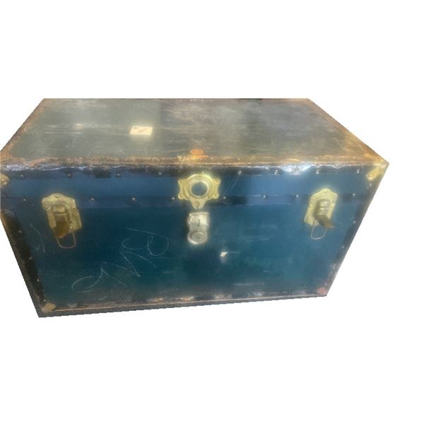 Steamer Trunk, Dimensions 34" x 17.5" x 19.5"
