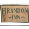 Image 2 : A PAINT-DECORATED WROUGHT IRON SIGN