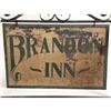 Image 4 : A PAINT-DECORATED WROUGHT IRON SIGN