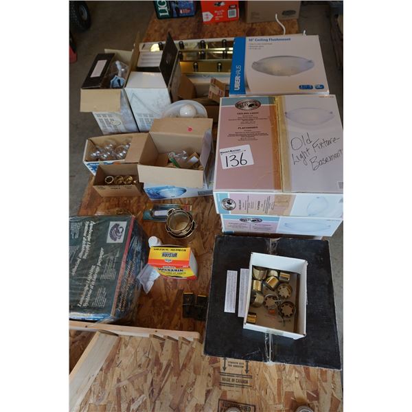 Various Light Fixtures.