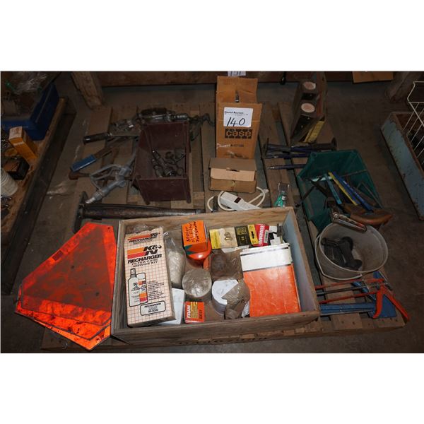 Slow Moving Signs, Timers, Filters, Come Longs