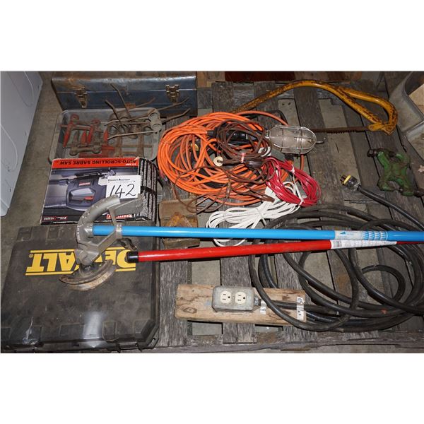 Riveter, Pipe Bender, Scroll Saw, Trouble Light etc.