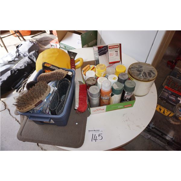 Round Table and Paint.