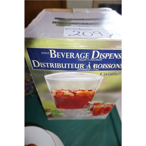 Beverage Dispenser.