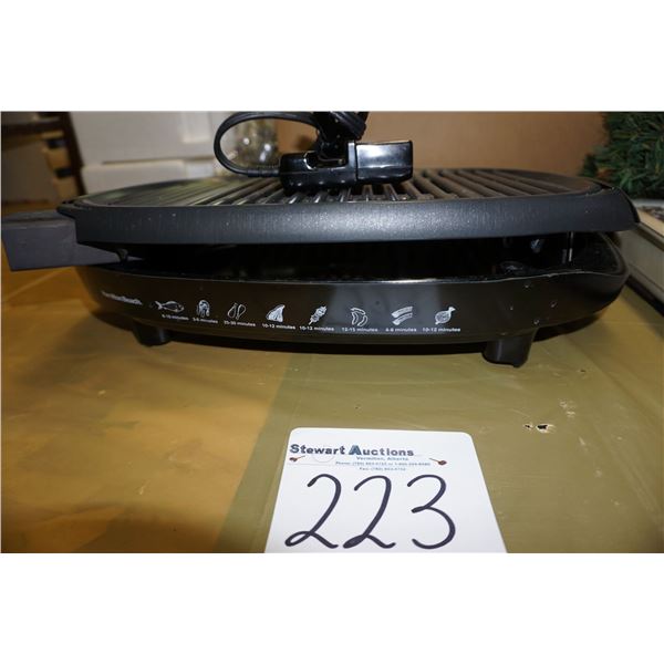 Hamilton Beach Electric Grill.