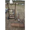 Image 1 : Acetylene Cart, Land Packer, Branding Irons, Posthole Digger.
