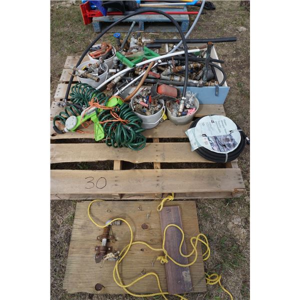 Soaker Hose, Air Hose, Water Valves, Lines etc.