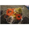 Image 1 : Electric Cords, Rope, Extension Cords and Reel.