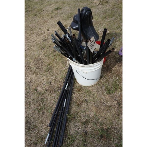 Tent Poles & Pegs, Calf Head.