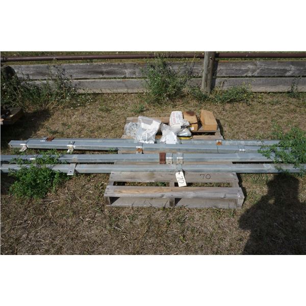 Door Track, Wheels and Hardware.