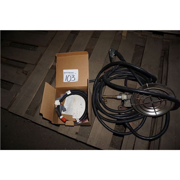 Propane Heater, Heavy Booster Cables, Trailer Hookup.