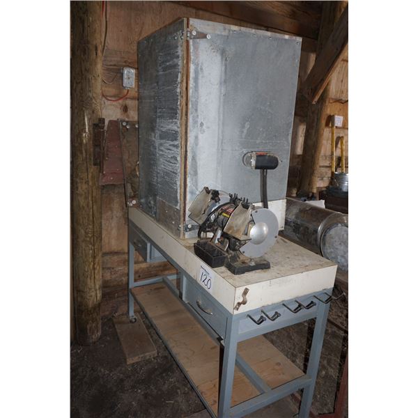 Craftsman 6" Bench Grinder with Stand.