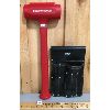 Image 1 : SAND FILLED 5.5 LB SLEDGE HAMMER & LEATHER TOOL POUCH - NEW 