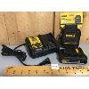 Image 1 : DEWALT 20V MAX LITHIUM BATTERY W/ CHARGER & PHONE HOLDER - NEW