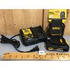 Image 1 : DEWALT 20V MAX LITHIUM BATTERY W/ CHARGER & PHONE HOLDER - NEW
