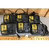 Image 1 : LOT OF 6 - DEWALT 12V/20V LITHIUM ION BATTERY CHARGERS - NEW