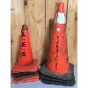 Image 1 : LOT OF 8 - REFLECTIVE CONES - 19 & 28 INCH