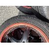 Image 2 : SET OF 4 RIMS & TIRES - BRIDGESTONE 215 / 45 R 18