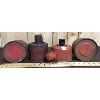 Image 1 : LOT OF 4- OIL CONTAINERS 