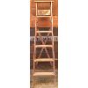 Image 1 : 6 FOOT WOODEN STEP LADDER