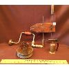 Image 1 : JOB LOT - WOOD CLAMP, PULLEY, BRACE AND BIT, TORCH