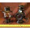 Image 1 : LOT OF 2 - RAILWAY LANTERNS - CNR AND DIETZ