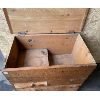 Image 2 : ANTIQUE PINE COMMODE - 19 X 28 X 29 INCHES