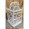 Image 2 : WICKER BIRD CAGE - 29 INCHES TALL