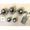 Image 1 : VINTAGE BLUE MOUNTAIN JEWELRY - BRACELET & EARRINGS