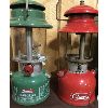 Image 2 : LOT OF 3 - VINTAGE COLEMAN LANTERNS - INCL 1966 W/ CARRY CASE