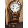 Image 1 : REGULATOR CLOCK W/ KEY & PENDULUM - 24 INCHES