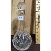 Image 1 : PINWHEEL CRYSTAL DECANTER - 12 INCHES
