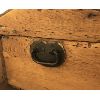 Image 2 : ANTIQUE WOODEN DOME TOP TRUNK