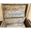 Image 4 : ANTIQUE WOODEN DOME TOP TRUNK