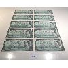 Image 1 : LOT OF 10 - 1867-1967 COMMEMORATIVE ONE DOLLAR BILLS - GEM UNCIRCULATED