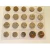 Image 3 : LOT OF 25 - CND COINS - 1 CENT, 5 CENT, 10 CENT & 25 CENT - 1930 - 1976