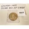 Image 1 : 1958 CND SILVER 50 CENT COIN - XF GRADE