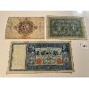 Image 2 : LOT OF 3 - PRE WWI GERMAN MARKS - 20, 50 & 100 DENOMINATIONS