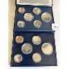 Image 1 : LOT OF 2 - 1984 & 1987 RCM SPECIMEN SETS W/ ORIG BOXES