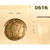 Image 2 : 1887 CND SILVER 25 CENT COIN - RARE