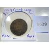 Image 1 : 1859 CND LARGE ONE CENT COIN - RARE
