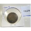 Image 2 : 1859 CND LARGE ONE CENT COIN - RARE