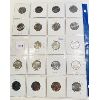 Image 2 : LOT OF 19 - CND 25 CENT COINS - UNCIRCULATED