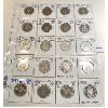 Image 1 : LOT OF 20 - CND 50 CENT COINS - UNCIRCULATED