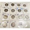 Image 1 : LOT OF 14 - CND 50 CENT COINS - UNCIRCULATED